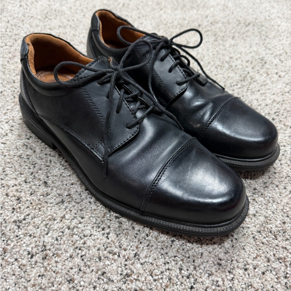 Croft & Barrow Black Leather Oxfords